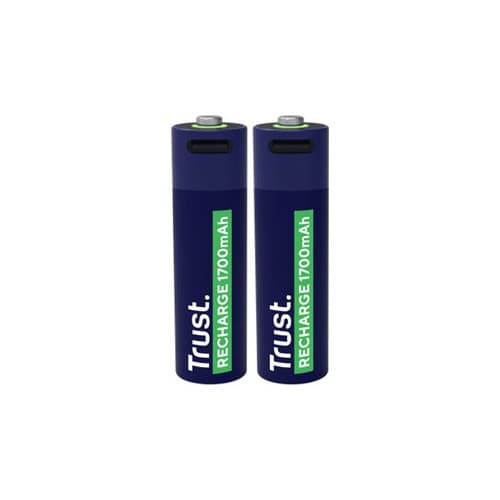 Trust batteri - USB-C - 2 x AA-typ