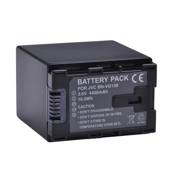 JVC GZ Serie Batteri, 4450mAh Kapacitet, Kompatibel med Flere Modeller, Nem Installation