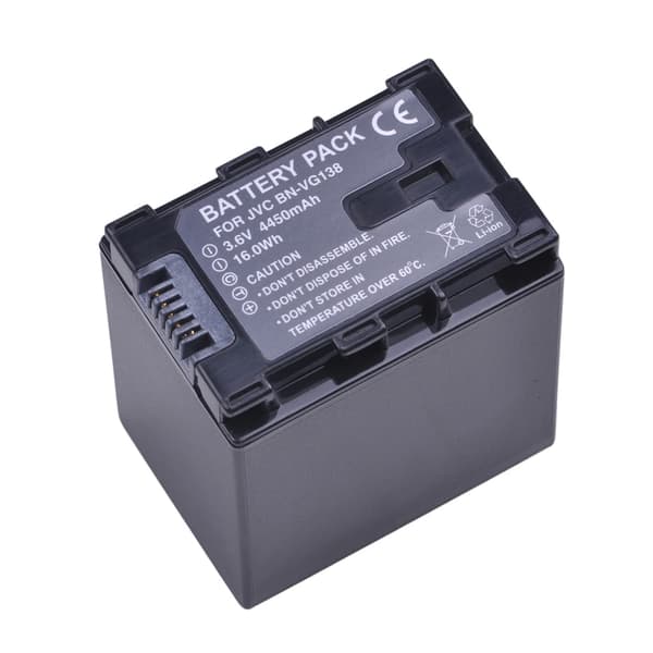 JVC GZ Serie Batteri, 4450mAh Kapacitet, Kompatibel med Flere Modeller, Nem Installation
