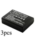 Miniatyrbillede 2 af 2: 2050mAh EN-EL14 Kamera Batteri, Kompatibel med Flere Nikon Modeller, Inkluderer Ekstra Lang Levetid,3 stk. Batteri