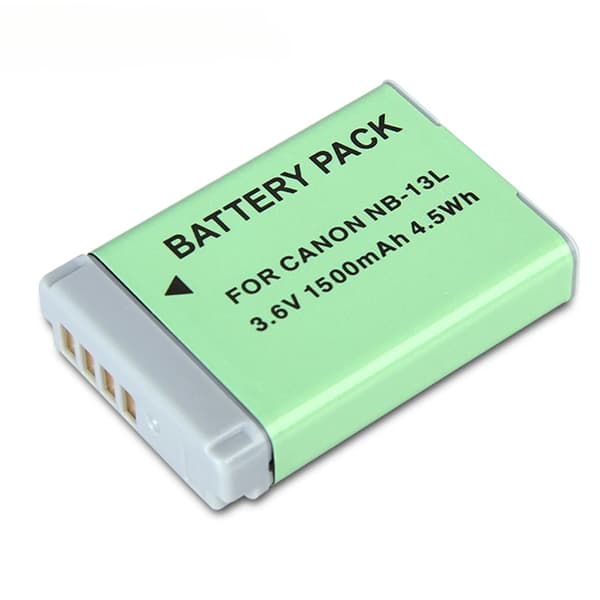 Canon NB-13L Akun, 1500mAh Kapasiteetti, Yhteensopiva Useiden Mallien Kanssa,1kpl akku