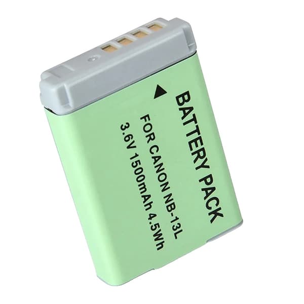 Kamerabatteri, 1500mAh kapacitet, genopladeligt design,1500mAh