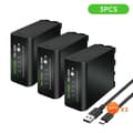 Pikkukuva 2 / 2: Akku laturilla, suuri kapasiteetti 10800mAh, nopea latauskyky,3 kpl