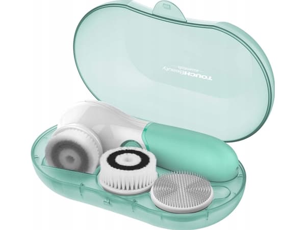 Touch Beauty TOUCHBeauty 14838 Čistící kartáč na pleť 3v1 zelený