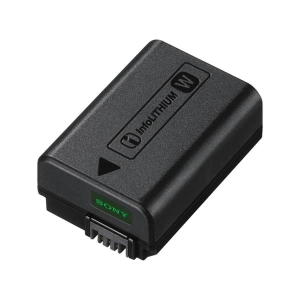 Sony NP FW50 - Kamerabatteri 1 x Li-Ion 1080 mAh - til Sony ILCE-QX1, QX1L, Cyber-shot DSC-RX10, a5100 (Alpha 5100, a7 (Alpha 7), a7R (Alpha 7R) (NPFW
