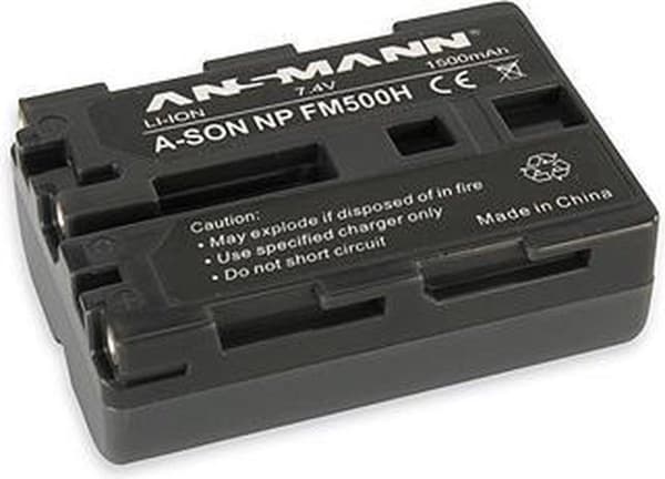 Ansmann A-Son NP FM 500H Lithium-Ion (Li-Ion) 1500mAh 7,4V ladattava akku