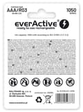 Miniatyrbillede 2 af 2: Genopladelige batterier everActive Ni-MH R03 AAA 550 mAh Infinity Line