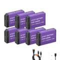 Pikkukuva 1 / 2: Canon LP-E17 akkulaturi, Type-C-syöttö, LCD-näyttö,7kpl LP-E17 Akun