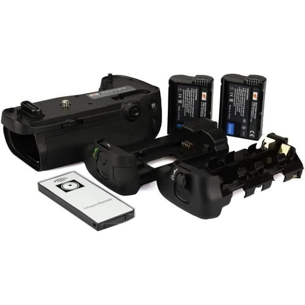 Batterigrepp DSTE för Nikon D750 DSLR Kamera MB-D16 med 2-pack EN-EL15
