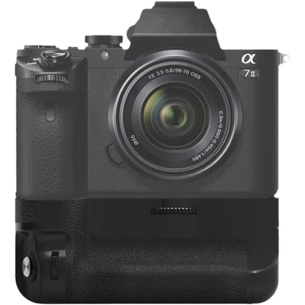 Strömhandtag för Sony A7 II Meike-A7 II som VG c2em