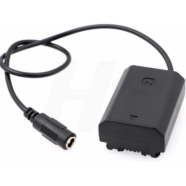 Strömadapter till NP-FZ100 för Sony A9 A7R3 A7M3 A7S3 A7III A7RM3 A7RM4 A7SM3 kamera
