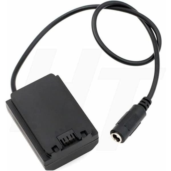 Strömadapter till NP-FZ100 för Sony A9 A7R3 A7M3 A7S3 A7III A7RM3 A7RM4 A7SM3 kamera