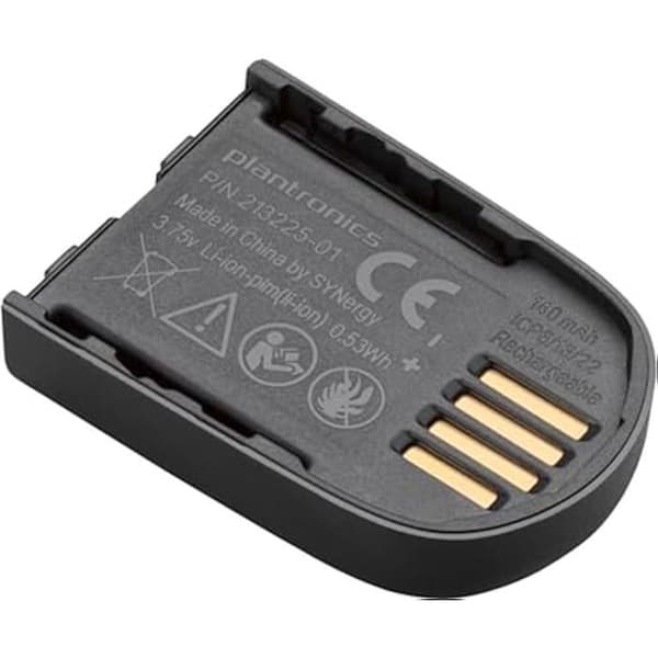 Batteripack - PLANTRONICS - SAVI8240/8245 - 140 mAh - Kompatibelt tillbehör - Svart