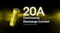Miniatyrbillede 6 af 10: BATTERI LI-ION 3,6V/NL2153HP (5300MAH) NITECORE