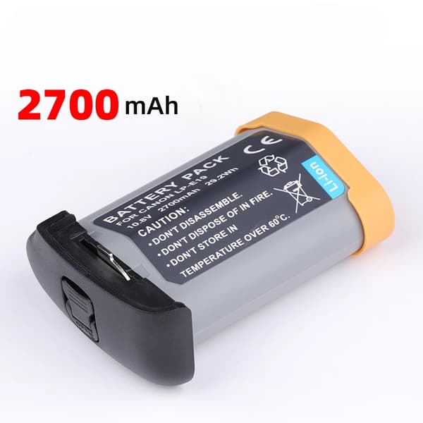 LP-E19 Akun, 10.8V, 2700mAh Kapasiteetti,1 Akun
