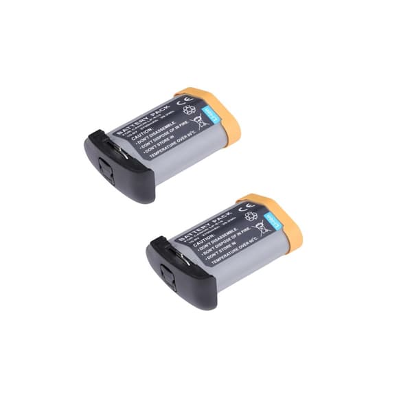 LP-E19-batteri, 10,8V, 2700mAh kapacitet,2 Batterier
