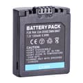 Miniatyrbillede 1 af 2: Erstatningsbatteri til Panasonic Lumix-kameraer, 1300mAh kapacitet, 7.2V spænding,10 stk. batteri