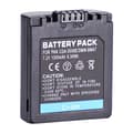 Miniatyrbillede 1 af 2: Erstatningsbatteri til Panasonic Lumix-kameraer, 1300mAh kapacitet, 7.2V spænding,4 stk. batteri
