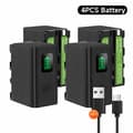 Pikkukuva 2 / 2: PALO NP-F770 Akun, 6000mAh Kapasiteetti, CE Sertifioitu,4 kpl Akku