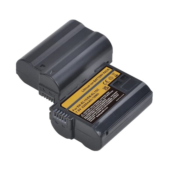 Kameran akku EN-EL15, 2280mAh kapasiteetti, yhteensopiva useiden Nikon-mallien kanssa,2280mAh