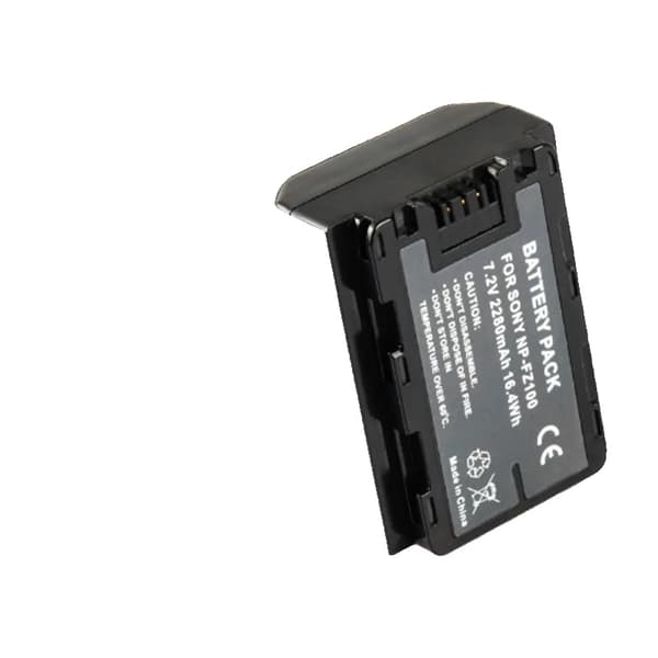 Kameran akku NP-FZ100, 2280mAh kapasiteetti, 7.2V jännite,2 kpl