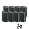 Pikkukuva 1 / 2: Canon LP-E6 -akku, 2400mAh kapasiteetti, yhteensopiva Canon EOS -kameroiden kanssa,8kpl Akku