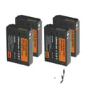 Miniatyrbillede 1 af 2: LP-E12 Batterier, 1800mAh Kapacitet, Hurtigopladningsindikator,4 Batteri