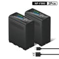 Miniatyrbillede 2 af 2: Genopladeligt kamera batteri, 10800mAh kapacitet, PD20W hurtigopladning,NP-F980X2