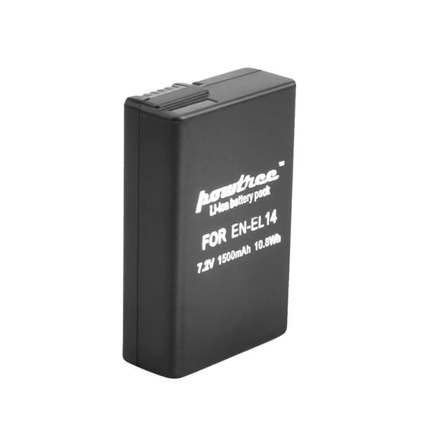 Li-ion kameraakku, 1500mAh kapasiteetti, 7.2V jännite,1 kpl akkua