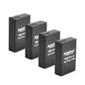 Pikkukuva 2 / 2: Li-ion kameraakku, 1500mAh kapasiteetti, 7.2V jännite,4 kpl akkua