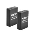 Miniatyrbillede 1 af 2: Li-ion kamera batteri, 1500mAh kapacitet, 7.2V spænding,2 stk. batteri