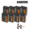 Pikkukuva 2 / 2: NP-W126 Akun, 1600mAh Kapasiteetti, Type-C Latausportti,8 kpl paristoa