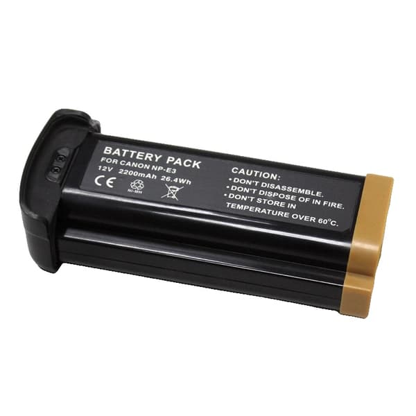 Kamerabatteripakke, 2200mAh kapacitet, genopladelig,2 stykker