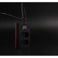 Miniatyrbild 2 av 4: Batteri - BAXXTAR - NP-W126s NP-W126 - 2x 1140mAh - Mini LCD Laddare - Li-Ion