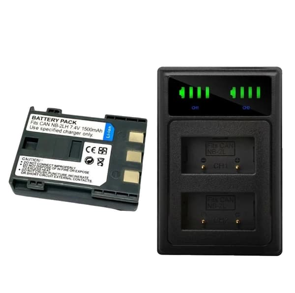 Akku Canon-kameroille, 1500mAh kapasiteetti, Li-ion-tyyppi, moniyhteensopiva,3Pcs laturilla