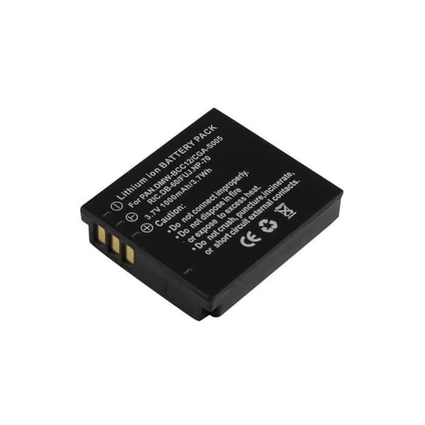 Batteri Li-ion för Panasonic Lumix kamera 3.7V kompatibel CGA-S005