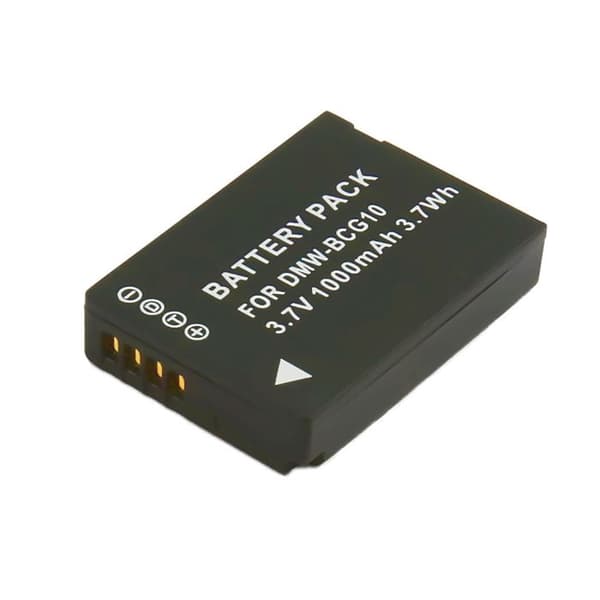 Batteri för Panasonic DMW-BCG10 kameror Li-ion 3.7V 1000mAh 3.7Wh