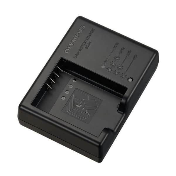 Batteriladdare - OLYMPUS - BCH-1 - BLH-1 kompatibel - Snabbladdning - 100-240 V AC Svart