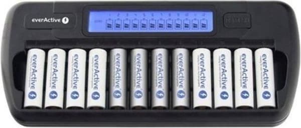 Processoroplader EverActive AAA/AA NC-1200 Sort