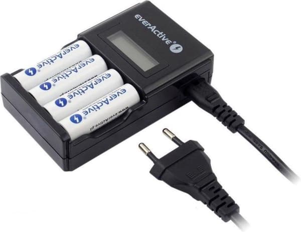 Oplader everActive NC-450 Black Edition Sort
