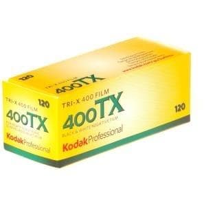 Kodak Professional Tri-X 400TX - Svartvit negativ film - 120 (6 cm) - ISO 400 - 5 rullar (1153659)