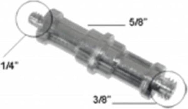 walimex Spigot 3/8 tum - 1/4 tum