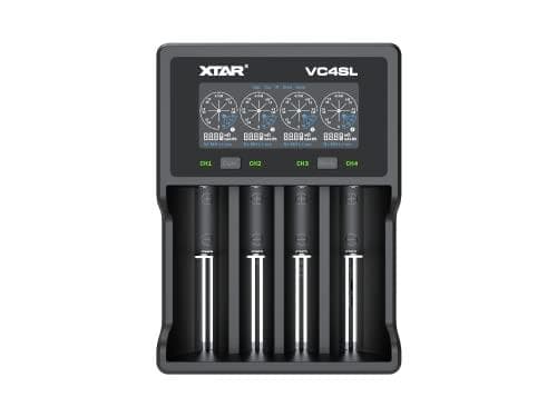 XTAR VC4SL akkulaturi Li-ion / Ni-MH / Ni-CD 18650