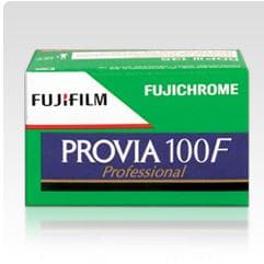Fujifilm Fujichrome Provia 100F Professional [RDPIII] - värikalvokalvo - 4 x 12,70 cm (5") - ISO 100 - 20 arkkia