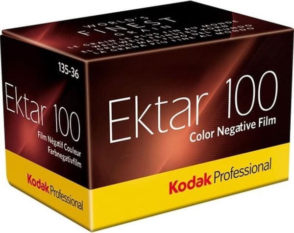 Kodak Ektar 100 med 36 bilder │Rulle med film │Rulle med film │Liten ram │135 │Fotorulle │Analog│100 ISO│100 ASA