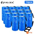 Miniatyrbillede 2 af 2: LiFePO4 batteri, 7200mAh kapacitet, høj effektudladning, 8 stk batteri
