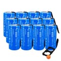 Miniatyrbillede 1 af 2: LiFePO4 batteri, 7200mAh kapacitet, høj effektudladning, 8 stk batteri
