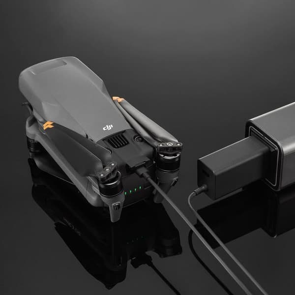 Laddare - adapter - fotoströmförsörjning - optisk Dji - CP.MA.00000467.01 - 65 W Bärbar laddare
