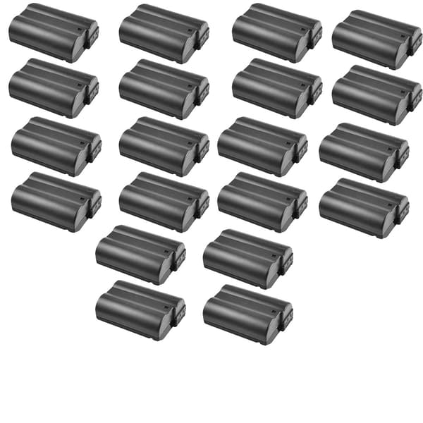 Kamerabatteri EN-EL15, 2000mAh kapacitet, pakke med,20