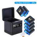 Miniatyrbillede 2 af 2: GoPro Hero Batterioplader, 2000mAh kapacitet, opladning af 3 batterier,6 batteri 1 oplader
